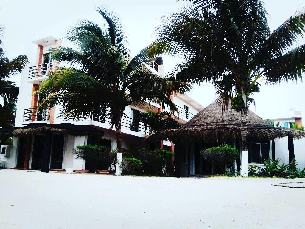 Hotel Arrecifes Costamaya Mahahual Exteriör bild